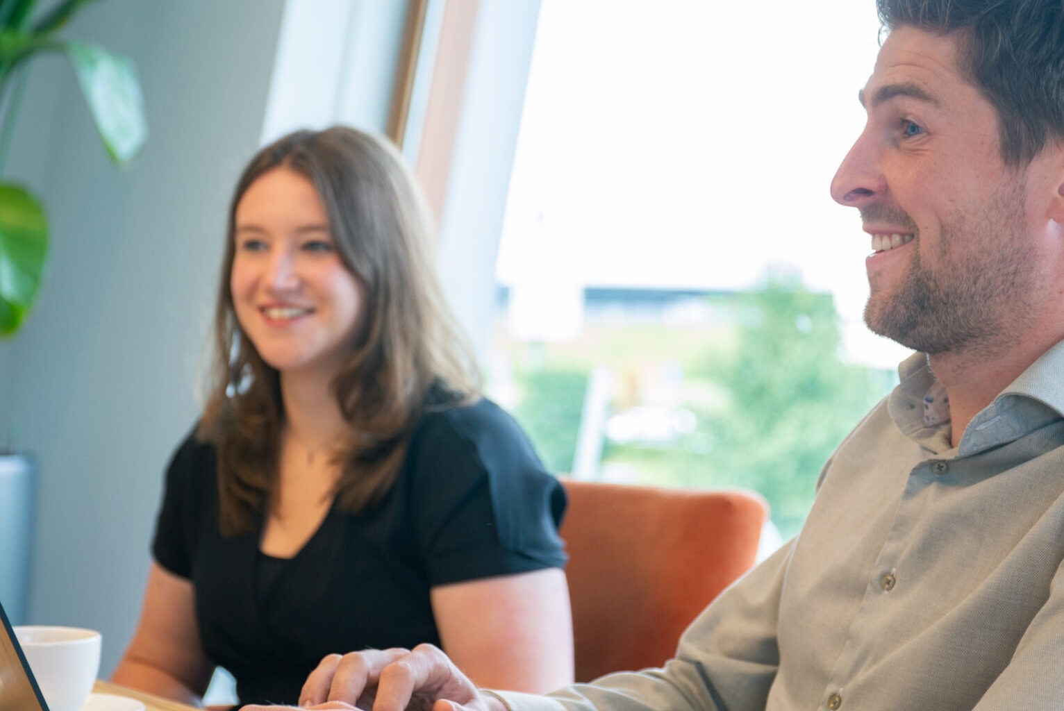 Collega's in overleg